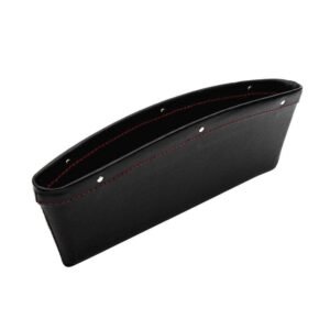 1Pcs Seat Gap Leak Filler Pocket Car Center Side Seat PU Leather Storage Holder Organizer Slot Cover