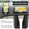 Car Phone Holder Mobile Charging Bracket Wall Mount Plastic Mount Holder Dashboard Card Holder Stand