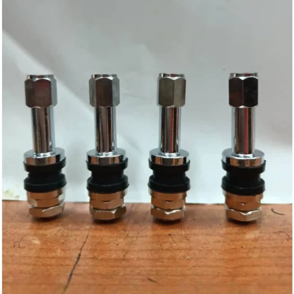 sg-11134201-7rd51-m6xjuvgi5lwh7f.webp TR48E TR414 Tiub Kepala Angin Tayar Alluminium Tubeless Tyre Tire Valve Car Motorcycle Moto Kereta Valves