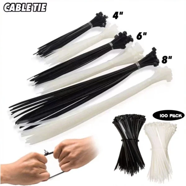 sg-11134201-7rdvq-ly1oe639g7tre4.webp 4 6 20 cm Cable Tie Nylon Wire Pengikat Wayar Kabel Tie Lock Tool