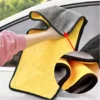 1Pcs High Quality Super Absorbent Microfiber Towel Car Wash Cleaning Cloth Thick Kain Tuala Tebal