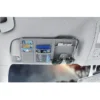 Car Sun Visor PU Leather Pocket Pouch Storage Bag Sunglass Card Holder Kereta Organizer