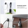 sg-11134201-7rdws-lxw86omri6a052.webp 1Pcs Mini Hook Holder Car Room Wall Hanger Organizer Keychain Clip with Double Tape