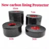 sg-11134201-7rdxd-lxvyku3l9u1822.webp Soft Rubber Lining Carbon Fiber Car Door Step Interior Guard Edge Bumper Sticker Body Accessories