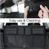 Trunk Storage Organizer Holder Car Rear Seat Boot Store Box Bag Cover Mesh Net MPV SUV Accessories