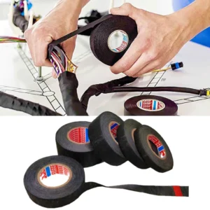 Cloth Tape Wire Wayar Car Kereta Computer PC Electric Adhesive Cable Tape Industry Heavy Duty Tool
